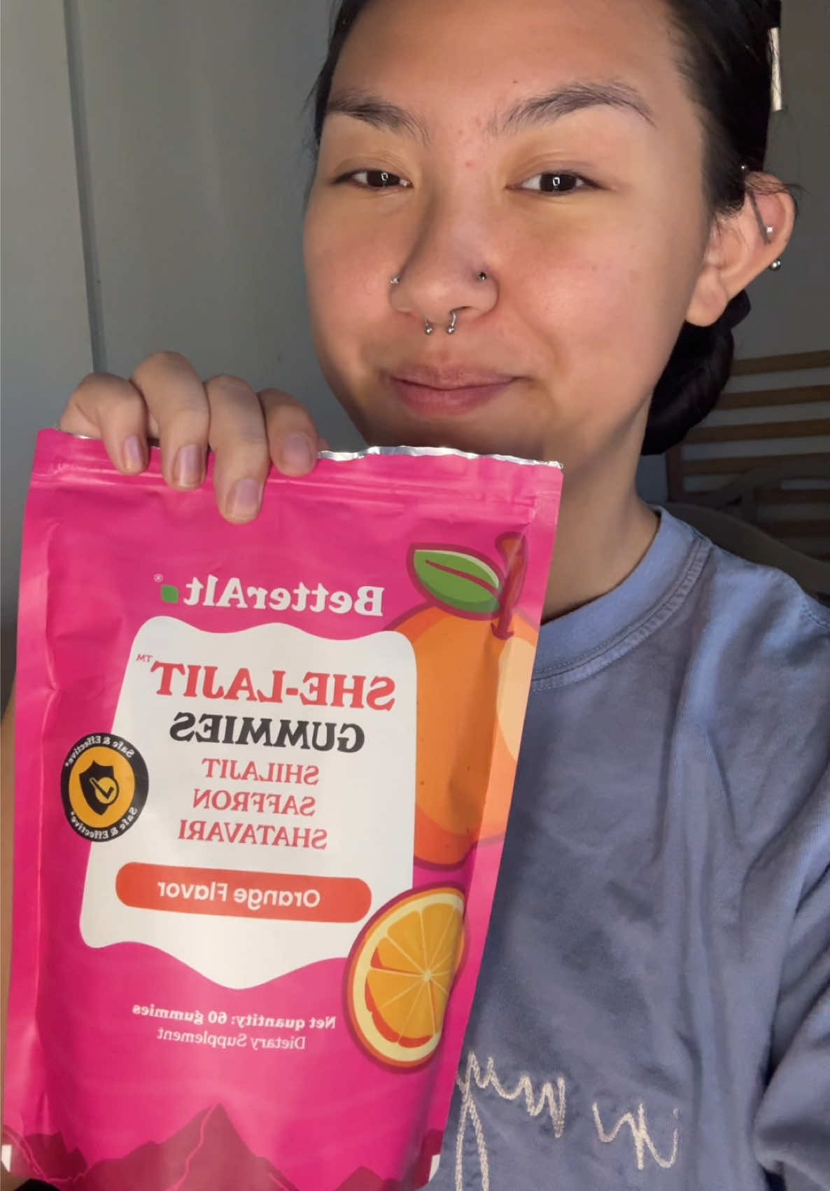 Would you prefer the gummies over the honey sticks?🍊🍯 #shelajit #shelajitgummies #betteralt #fyp #foryoupage 