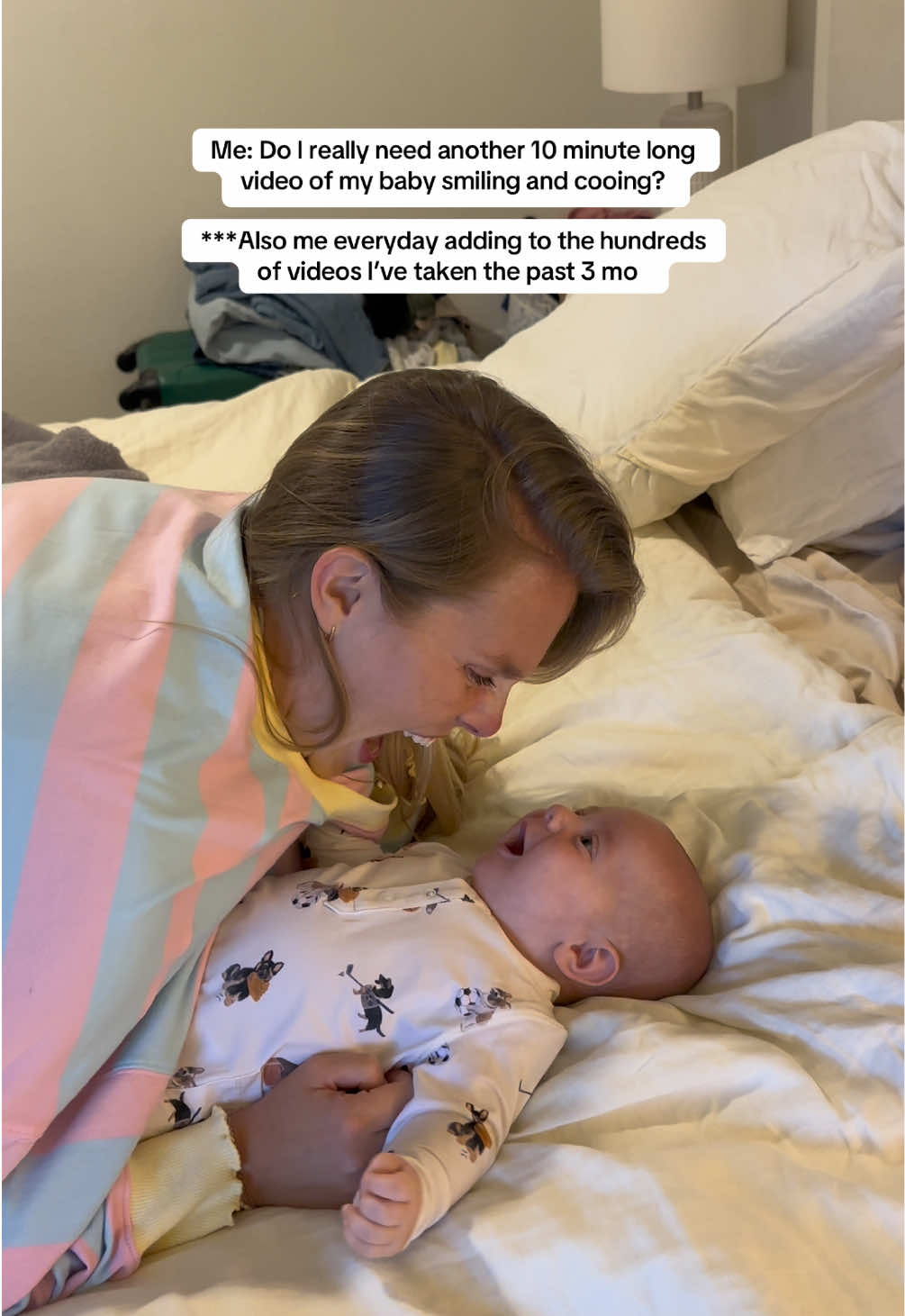 My entire camera roll but never enough and never gets old 🥹 #postpartum #3monthsold #motherhood #relatablemom #sahm 