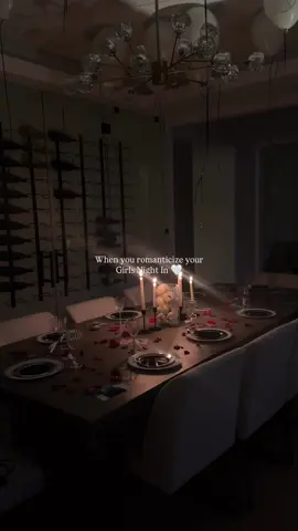 This is your sign to romanticize your friendships & nurture your girls 🤍  #girlsnight #girldinner #host 