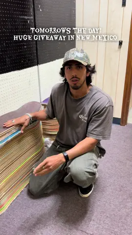 Tomorrow at “505 shredz Skateshop” at 1PM!  Location 📍: 211 W Main St Farmington, NM  87401 United States See you tomorrow! ❤️🤙🏻 #100skateboardgiveaway 