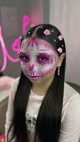Maquillaje de catrina para niñas,#Recuerdos #maquillajedecatrina #catrinamakeup #halloween 