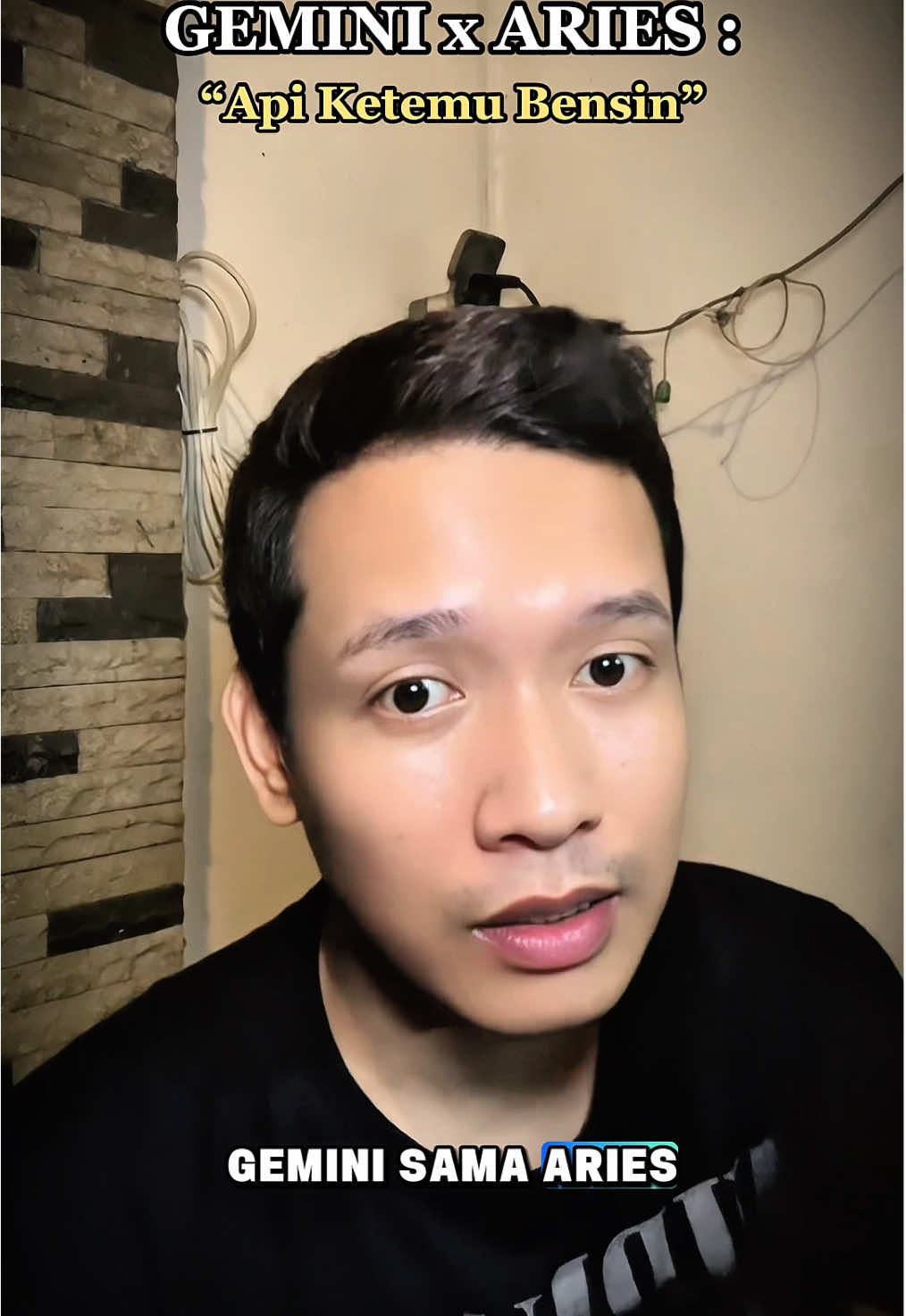 gemini x aries : api ketemu bensin 🫠 #zodiak #gemini #aries #republikgemini 