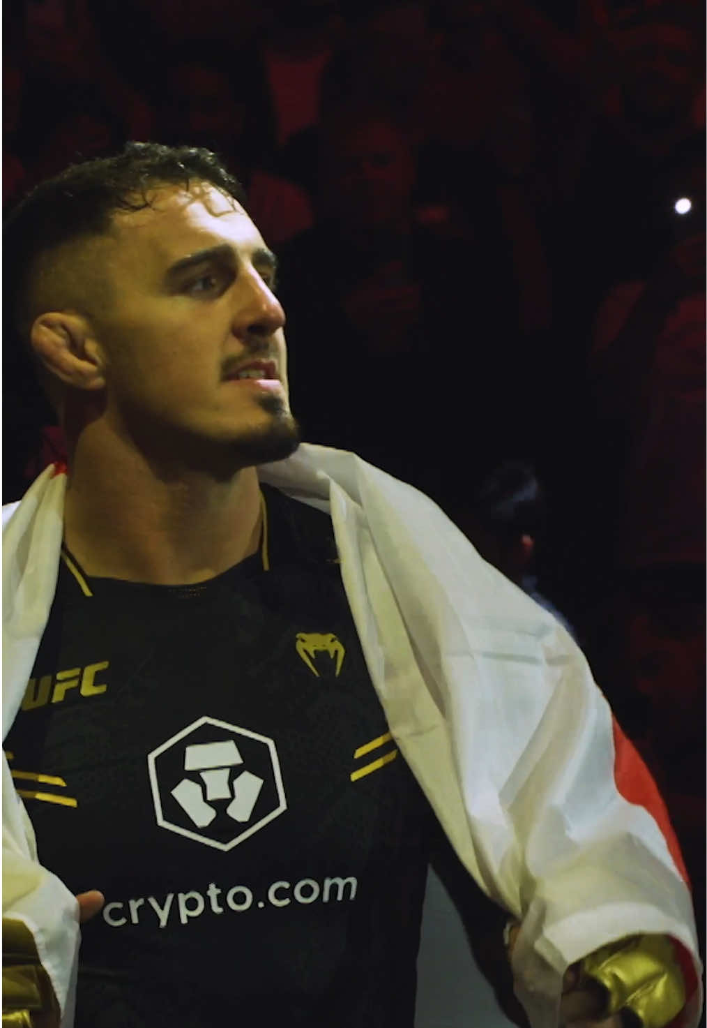 The undisputed heavyweight champion of the world puts it all on the line tomorrow! 👑🔥 #UFC321  [ #UFC321 | OCT 25 LIVE on @ESPN PPV at 2pmET | #InAbuDhabi ]