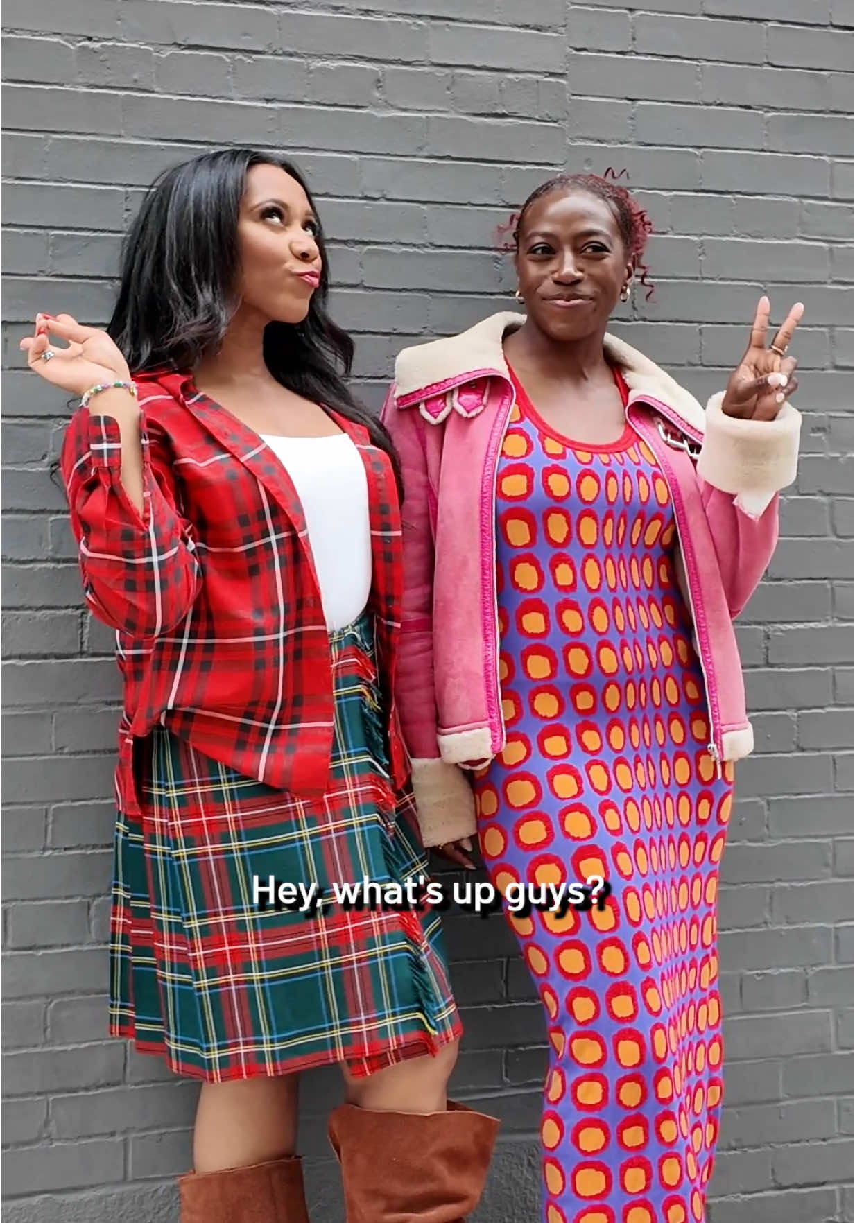 Thrift queens 👑 Kay and @gothamfc’s defender Mandy Freeman hit the city for some secondhand finds and 