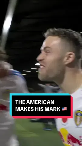 THE USA'S OWN BRENDEN AARONSON STRIKES IN A FLASH FOR LEEDS.  🇺🇸 #Soccer #PremierLeague #usa #usmnt 
