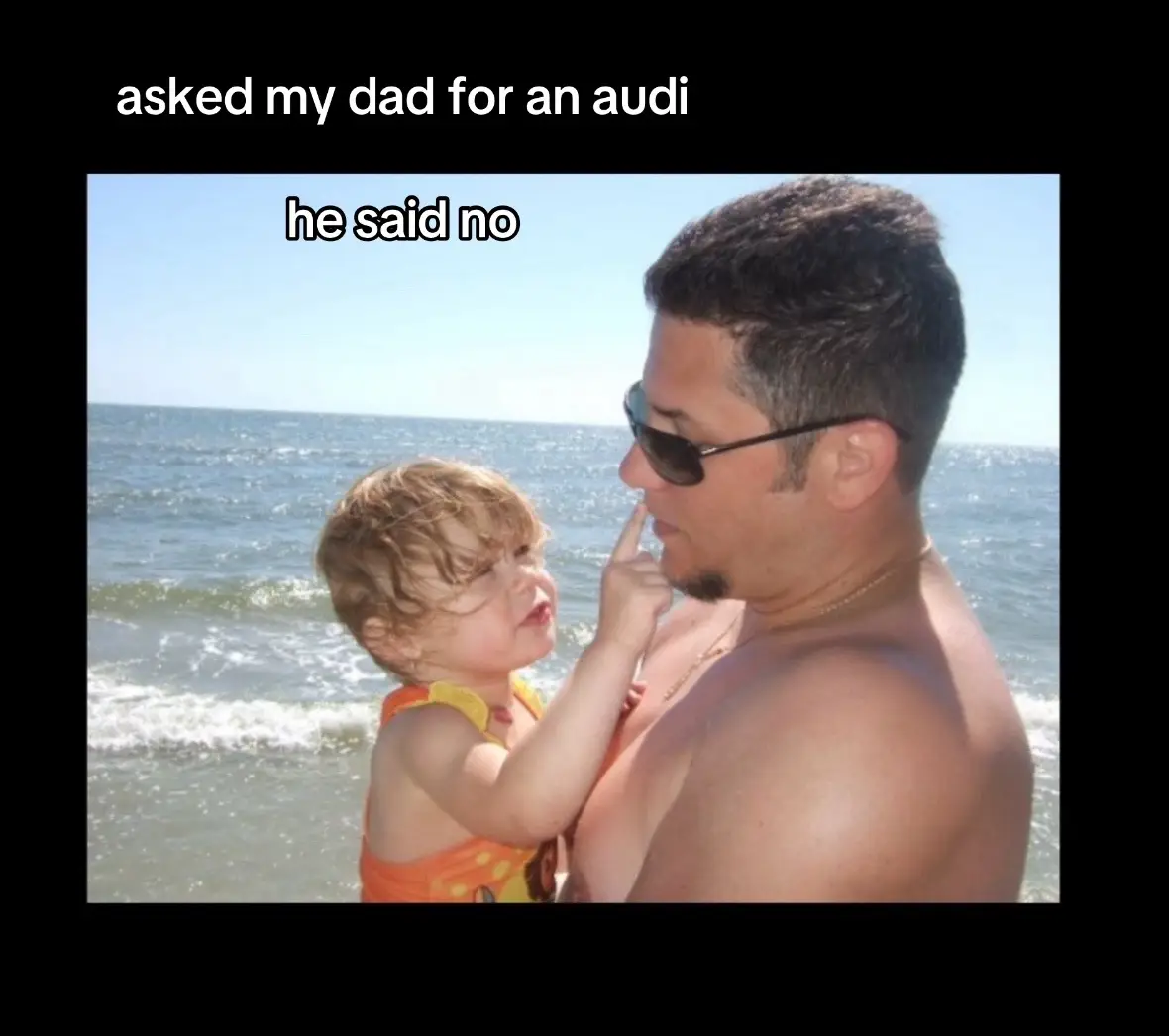 he would probably have a lot more money if i wasnt born  #trend #fyp #relatable #dad #foryou 