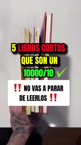 ‼️5 LIBROS CORTOS DE DESARROLLO PERSONAL ‼️ #libroscortos #librosdeautoayuda ##crecimientopersonal  🔴 DATO CURIOSO: Si quieres puedes escuchar su Audiolibro Gratis con la prueba de Audible a través del enlace de la descripción de mi perfil. Échale un vistazo, te va a encantar. En calidad de Afiliado de Amazon, obtengo ingresos por las compras adscritas que cumplen los requisitos aplicables. Publi *