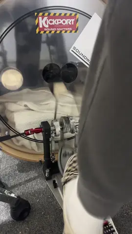 Oh my goodness the pedal is feeling good today😎👍🏼#drums #metal #fyp #metaltok @RL Drums @KickPort Official 