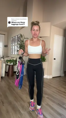 Replying to @Dulce Castañeda this set is from Amazon and easily one of my favorite workouts sets. I wear these all the time. #amazonactivewear #amazonleggings 