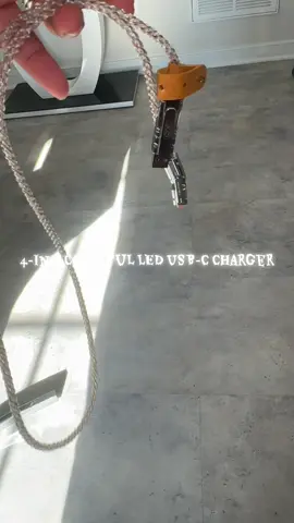 4-in-1 Colorful LED USB-C Charger #4in1 #4in1charger #usb 