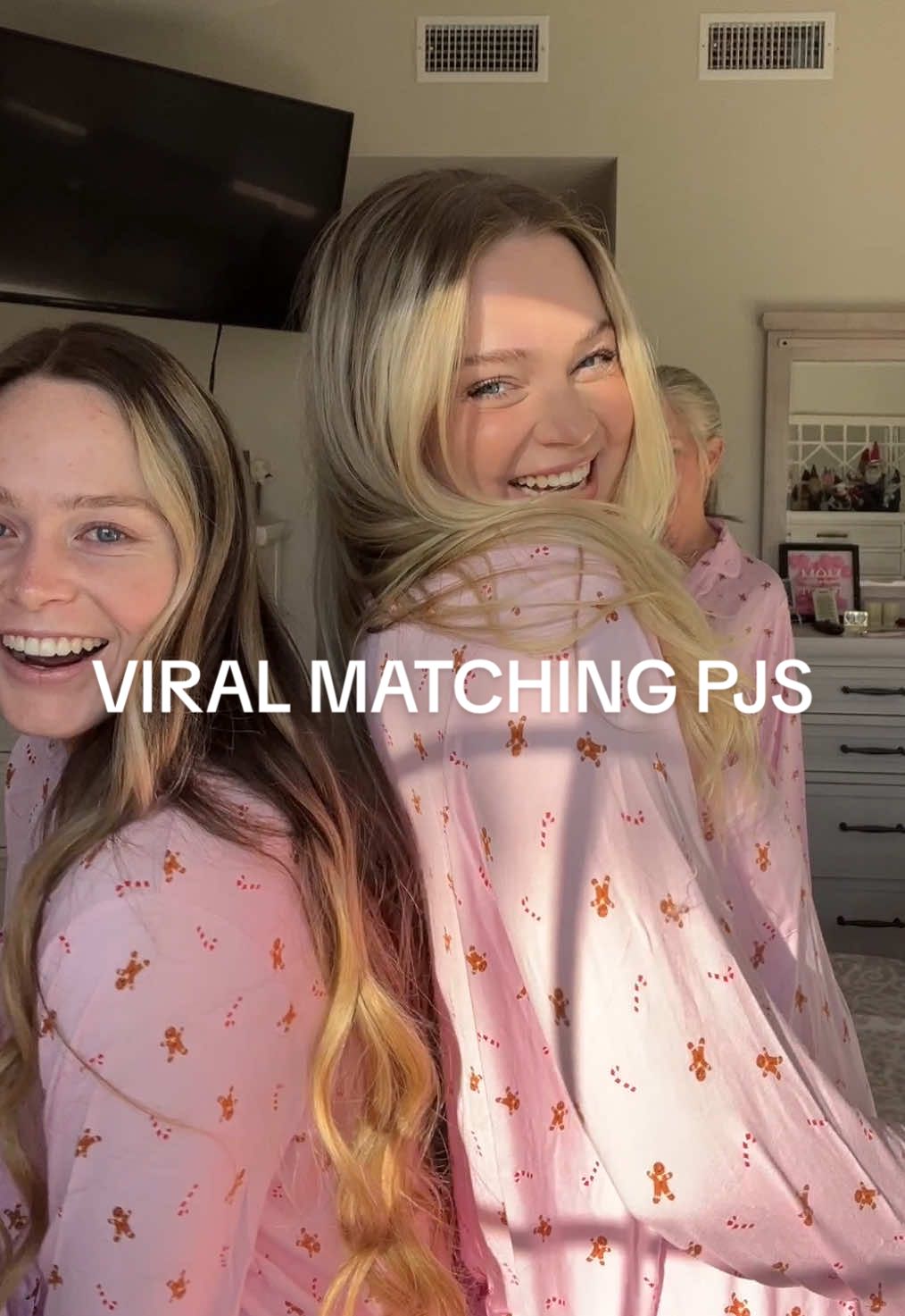 SO happy I found them!! They’re still online but selling out so fast!! #viral #matching #holidays #pajamas 