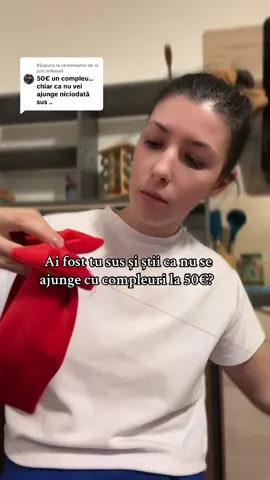 Ca răspuns pentru @just.mihaaa1 Ai fost tu sus și știi ca nu se ajunge cu compleuri la 50€? #ForYou #peledii #compleucatifea #viralvideos #mamiciingermania 