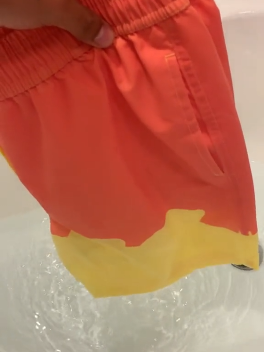 Short Mágico que muda de cor  #shortmagico#shortquemudadecor#shortfeminino 