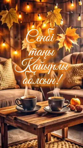 #CapCut #сенбі #қайырлытаң #таңғытілек #таң 