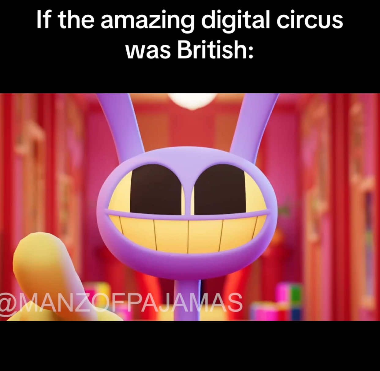 If the digital circus was British pt 2 #jax #tadc #theamazingdigitalcircus #foryoupage #viral 