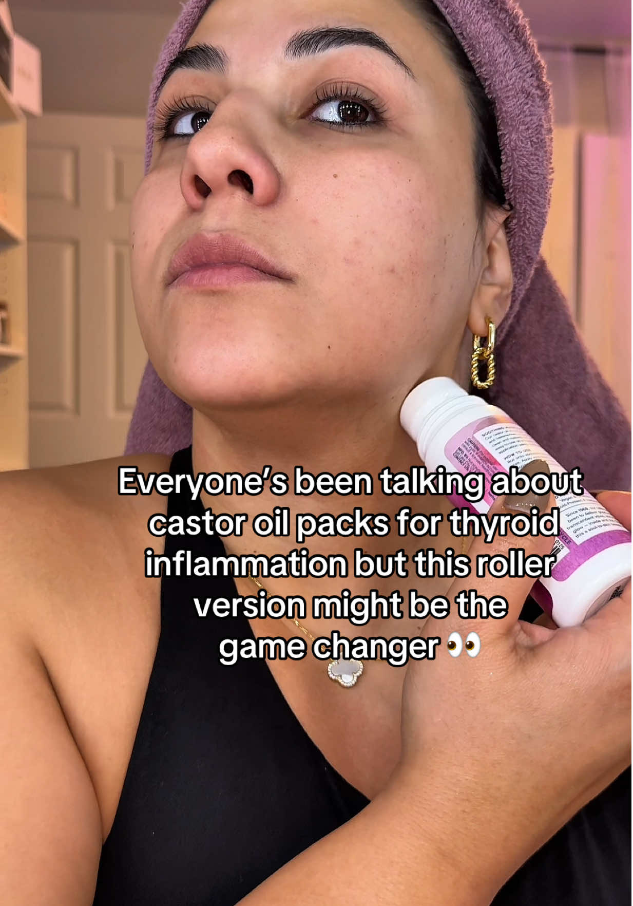 Have you tried this yet? #thyroidproblems #inflammation #castoroil #tiktokshopcreatorpicks #hashimotosproblems 