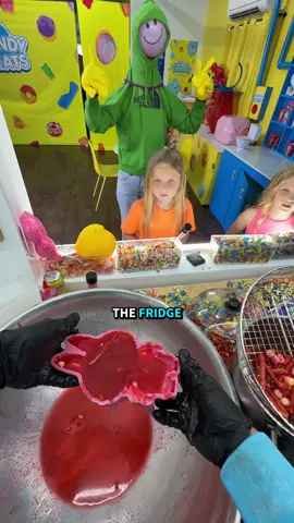 Making a GIANT Labubu Gummy for a Balloon Man! 🎈🧸🍭 #candy #pov #halloween