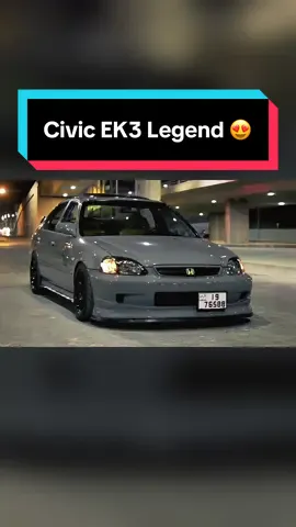 Civic lama tapi masih padu 🔥 Siapa pun tengok mesti suka 😎 #civic #HondaCivicEK3 #CivicLover #KeretaModifikasi #KeretaViral