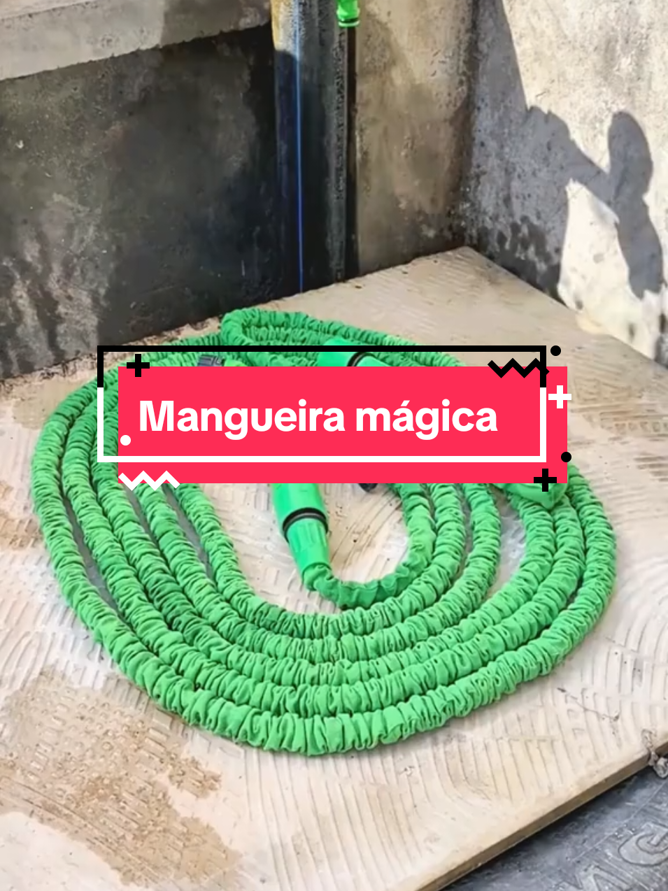 💧 Mangueira mágica 30 m! Expande, não enrola e facilita tudo! 😍🛒 Link nos comentários   #Shopee #MangueiraMágica #CasaPrática