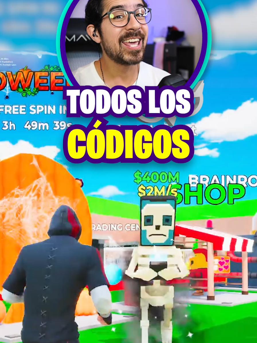 Todos los NUEVOS Códigos de Steal a Brianrot 🤫 #gamerentiktok #stealabrainrot #fortnite #fortnitenoticias 