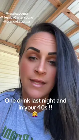 Its not for the weak in your forties. Only one drink!! #fyp #viral #trending #fortyoupage #drinking 