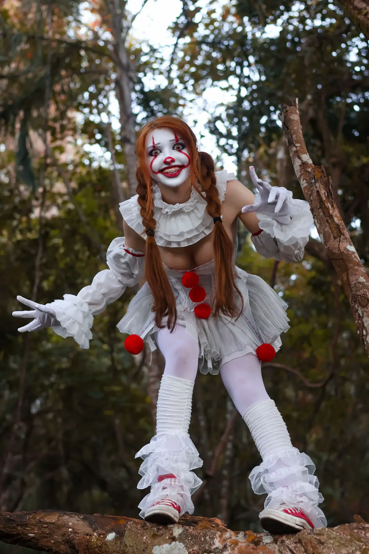 #clowngirl #pennywise #welcometoderry #elowenclown 