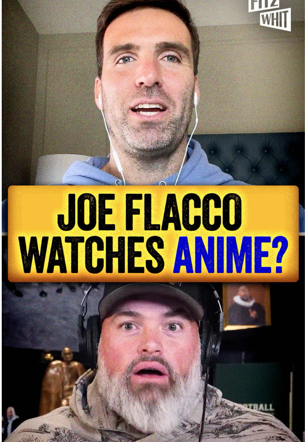 Joe Flacco reveals his favorite anime 👀 #anime #joeflacco #onepiece #seinfeld #nfl 