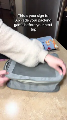 Compression packing cubes with help organize your suitcase in ways you didn’t know were possible. 