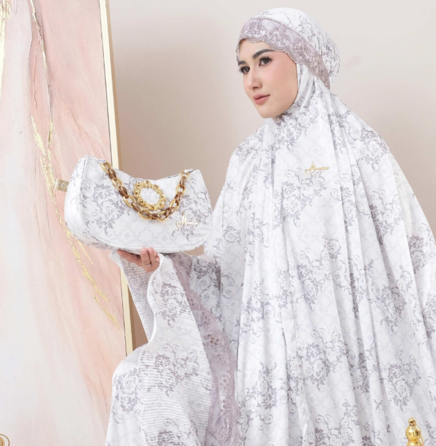 New Arrival NAHWA Series by ALMECCA  #mukena #mukenadewasa #mukenatravel #mukenapremium #mukenaalmecca                       