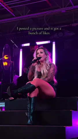 Tour kicked off last night and I’m feeling emo AF. Thank you for signing all these new album songs with me 😭