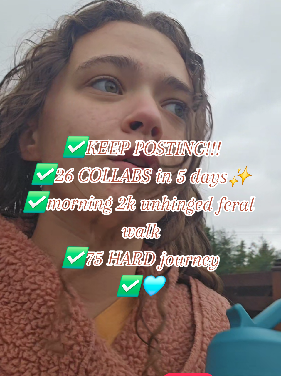 KEEP POSTING!!🩵 @TikTok thank you for so many opportunities & blessings to keep growing🥲 #SelfImprovement #viral #tiktok  #75hard 