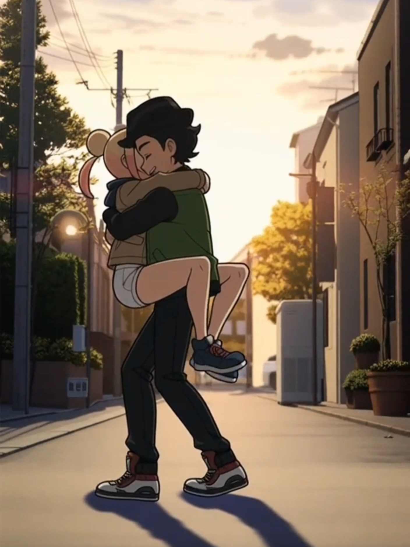 Sora AI Taunie x Paxton Pokemon Legends ZA #ship #shipping #pokemon #legendsza #straight #ai #SoraAi #Paxton #Taunie