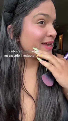 Piel con color y brillándote con solo un producto😳✨ #phofaycosmetics #rubordemaquillaje #iluminadoresmaquillaje #makeup 