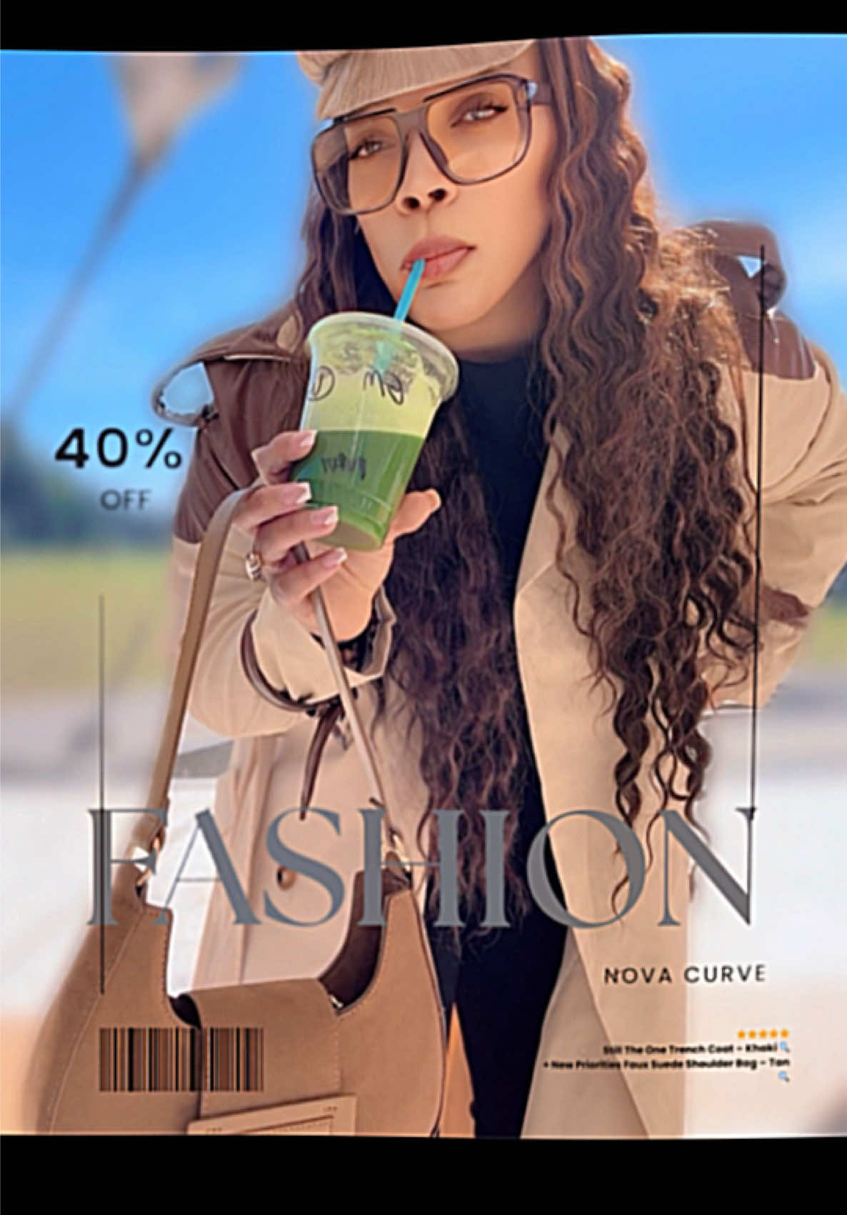 Nomade Stiletto Knee High Boots – Multi Color from Fashion Nova, covering style, fit, features, and pros/cons so you can decide if they’re a good match for your wardrobe and your brand-ambassador goals. ⭐️⭐️⭐️⭐️⭐️ Still The One Trench Coat – Khaki 🔍 + New Priorities Faux Suede Shoulder Bag – Tan 🔍 This combo is a total fall favorite! The trench is finally back in stock, and I couldn’t be happier — it’s comfortable, classy, and the perfect “going to work” or “out for lunch” piece. The faux suede shoulder bag adds that timeless finish that makes any outfit feel elevated and put-together. ✨ Style Tip: If the bag’s still out of stock, just tap the ❤️ on Fashion Nova’s product page to add it to your wishlist — you’ll get a notification the moment it’s back. Trust me, you’ll want them both in your collection!