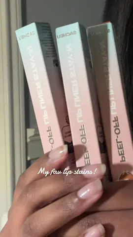 I genuinely love this product! I didn’t think I’d like it this much tbh. @SACHEU Beauty US  #prpackage #foryoupage #fyp #lipstain #rhode 