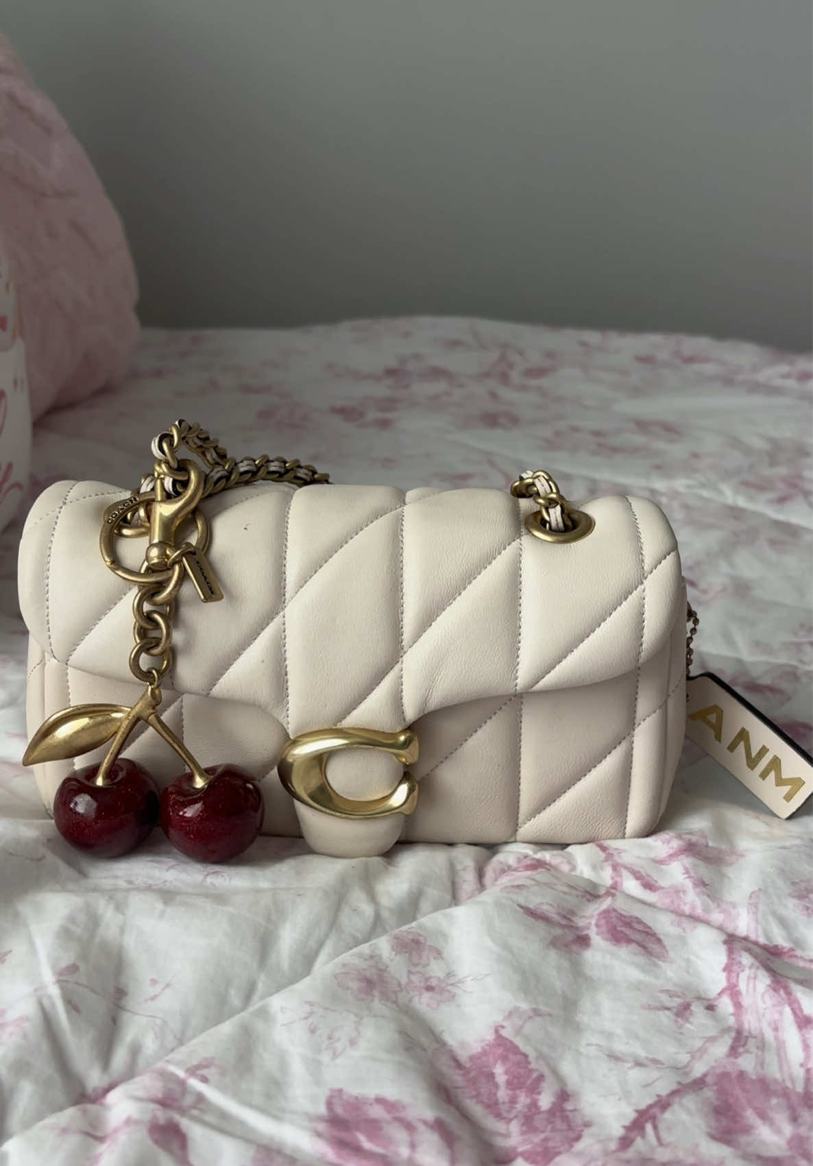 Day 24/31🤍. What’s in my bag #fyp #contentcreator #viral #whatsinmybag  Brands in video: @TOPICALS @YSL Beauty @makeupbymario @touchland @Coach @kate spade new york @canonusa @MFK Paris 