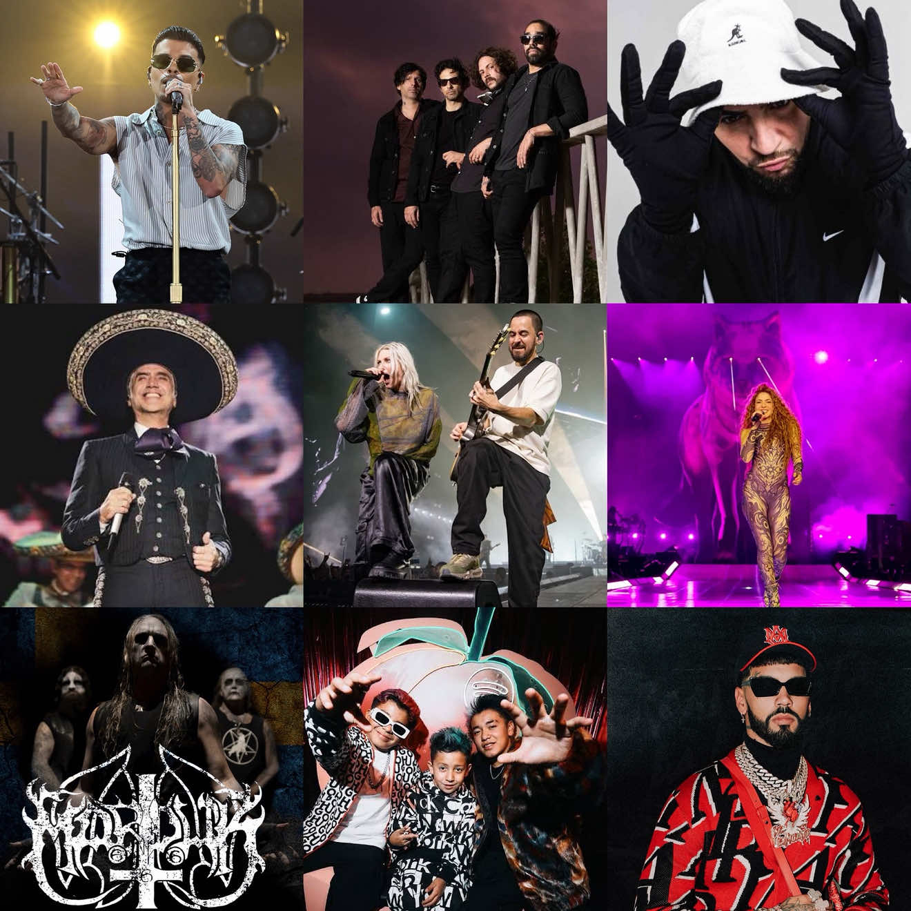 Más de 14 conciertos en Colombia este fin de semana, desde Anuel hasta Marduk, Shakira y Rauw, y tenemos a Linkin Park!!! ¿A qué evento irán ustedes? #conciertoscolombia #conciertos #greenscreen 