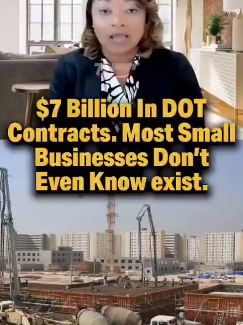 💰 $7 BILLION in DOT contracts… and most small businesses don’t even know they exist. @tyraredus3 from @USDOT shares how to find these hidden opportunities 👇 🎯 Search the “DOT Forecast” — that’s where you’ll see contract openings, budgets & who to contact. Don’t miss out on this government bag 💼💸 📲 Follow @trucknhustle for more insider plays in government contracting & transportation. #TruckNHustle #DOTContracts #GovCon #SmallBusinessFunding #TransportationBiz #GovernmentMoney #EntrepreneurLife #BusinessTips #Opportunities