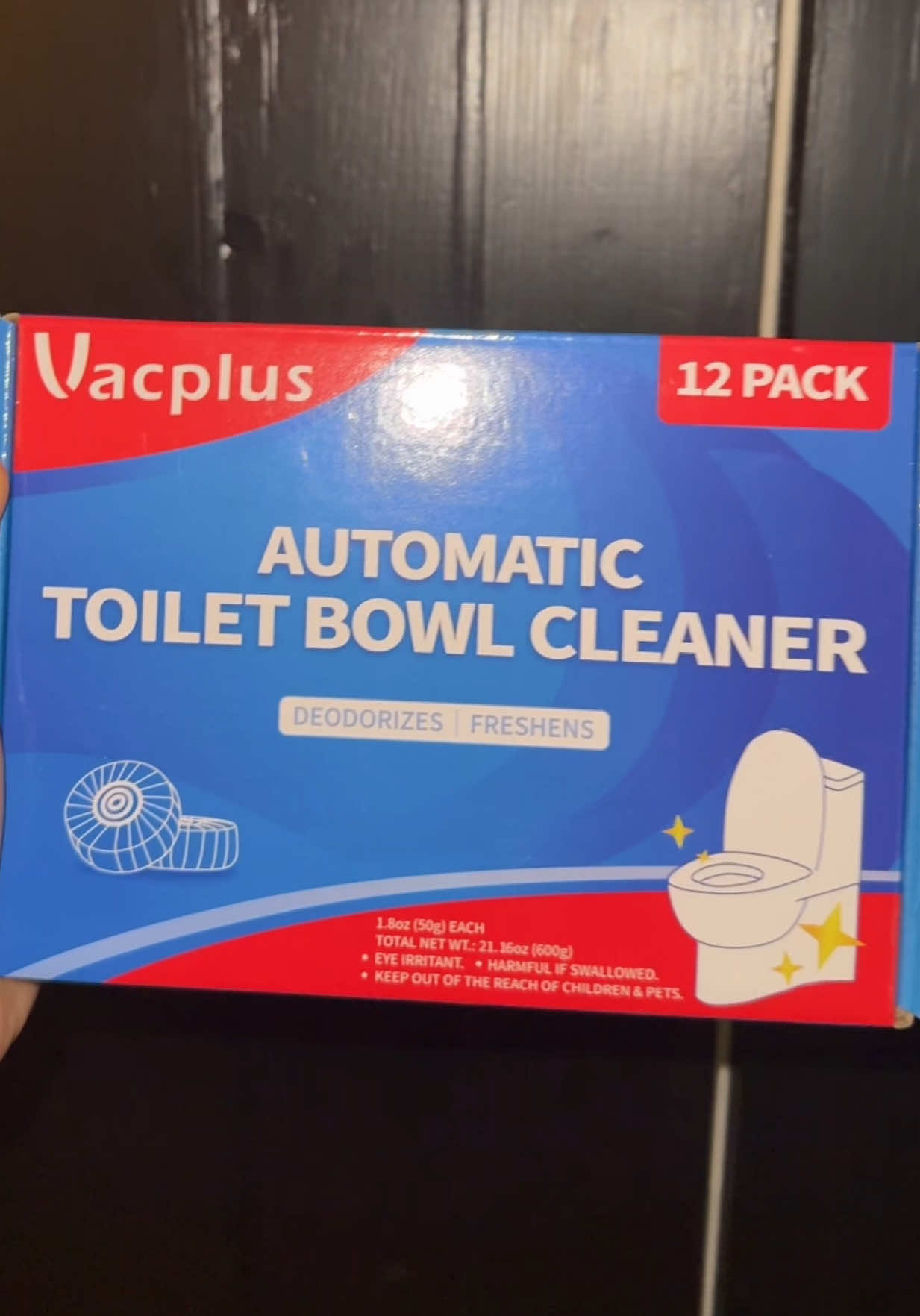 Make your toilet sparkle with zero effort! ✨🚽 Just drop one of these toilet bowl cleaners in the tank and let it do the dirty work for you!  🧼 Fights stains, buildup, and odors automatically 🌸 Leaves a fresh, clean scent every flush 💙 Long-lasting and easy to use no scrubbing needed! Your bathroom’s new best friend!  #CleanTok #ToiletHack #FreshBathroom #EasyCleaning #TikTokMadeMeBuyIt