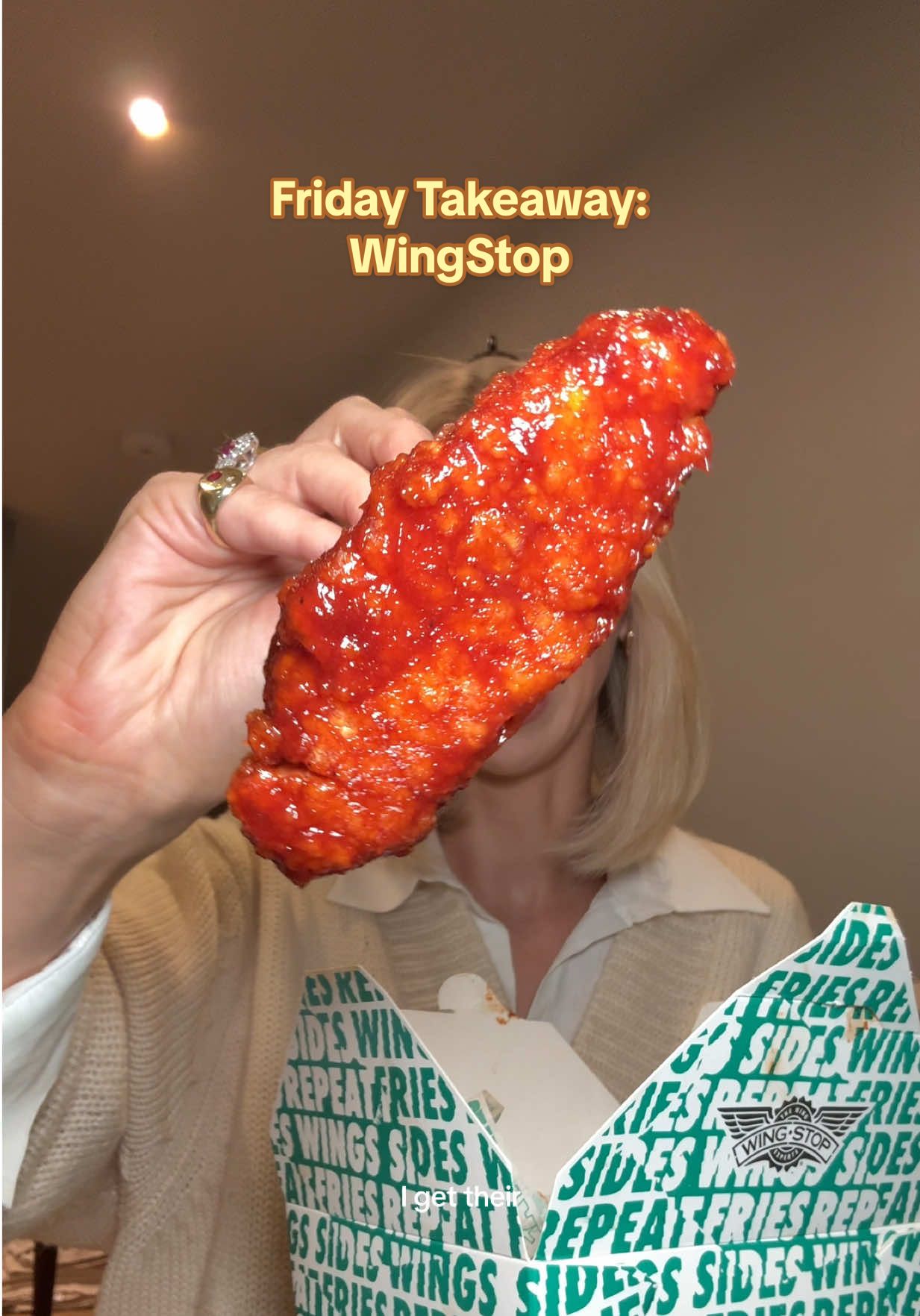 My WingStop order ✨ #wingstop #takeaway #takeawayfood 