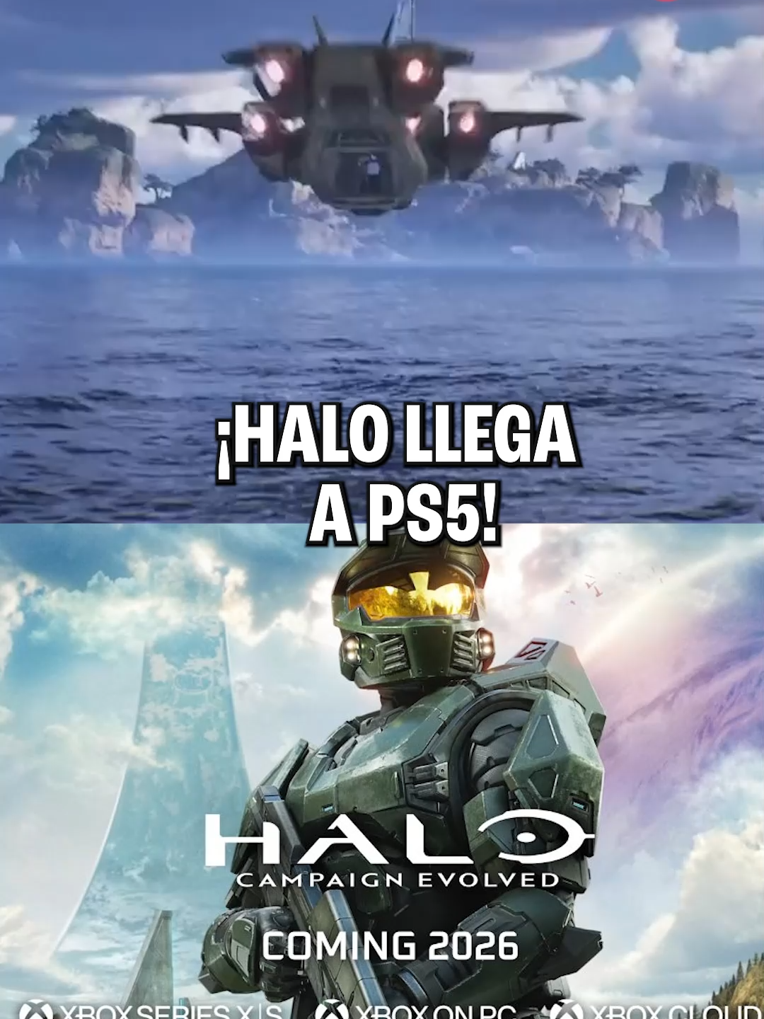 ¡HALO LLEGA A PS5 CON ESTE REMAKE!... . . . . . . . . #gaming #videojuegos #gamers #xbox #gamepass #Halo #trailer #gampaignevolved #playstation #viralditiktok #fyp