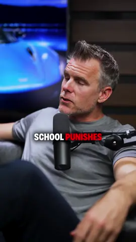 Schools are teaching the wrong things. They teach you to memorize, not to think. To follow rules, not to question them. The real world rewards creativity, problem solving, and courage, not perfect attendance.