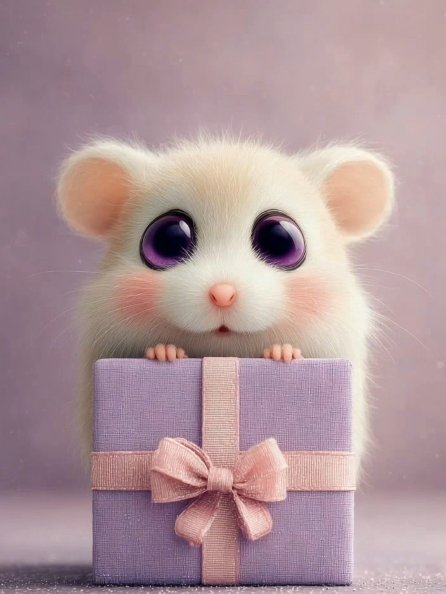 Live Wallpaper | Love Delivery Express 💌✨ #cutehamster #lovedelivery #livewallpaper #sweetgift #adorable #goodvibes #roseforyou #aivideo #wallpapervideo #fyp