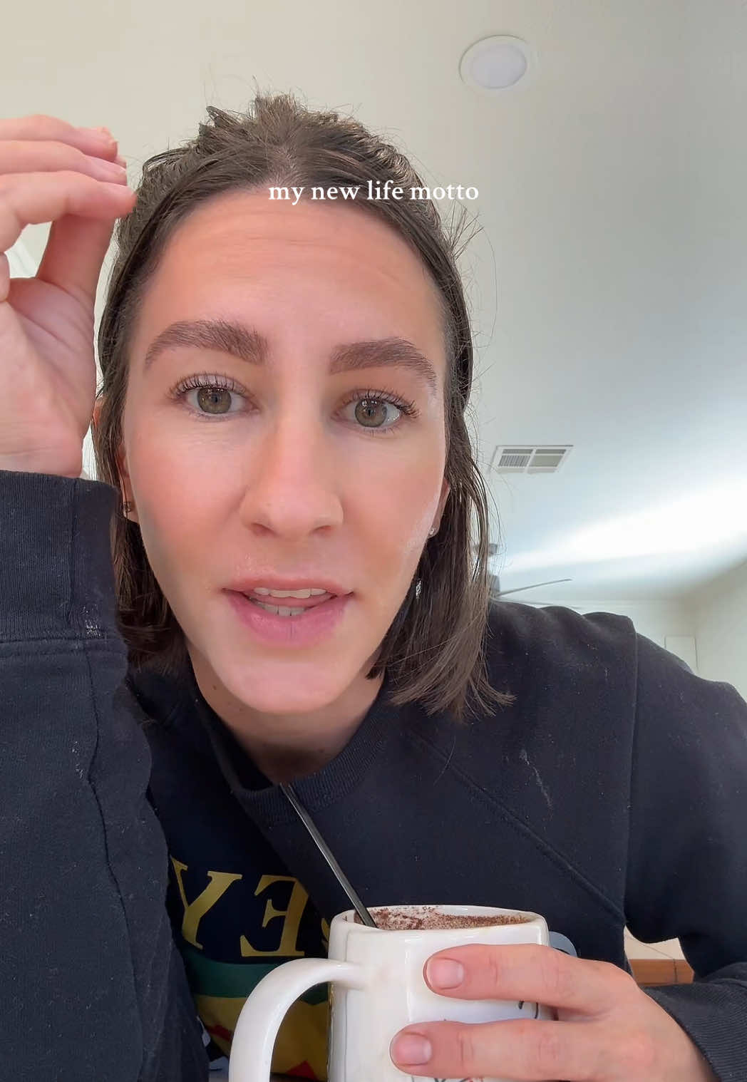 tomorrow will be today eventually 🥹 #mindset #policewife #lifemotto #motherhood #relatablemom 