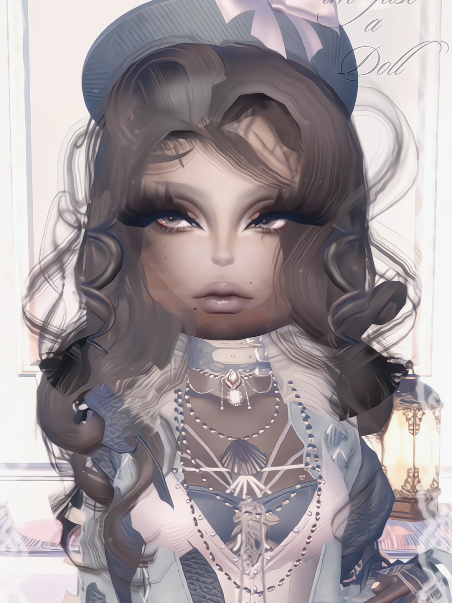 ╭────── · · ୨୧ · · ──────╮    ᛝ🤍   #dtiroblox #dresstoimpress #doll #fashion #topmodel  ⊹₊ ︶︶︶  ﹒    📎ㅤ﹒ ︶︶︶ ₊˚⊹ @Dress To Impress 