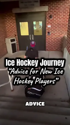 Ice Hockey Journey: Advice for New Ice Hockey Players #hockey #icehockey #hockeytiktoks #hockeyplayer #hockeyboys 