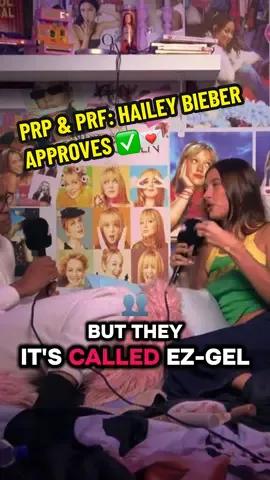 Hailey gets it 👏 PRP, PRF & EZ-Gel are the real deal for natural rejuvenation. No filters, just your own glow. #gloderma #haileybieber #aesthetics #injector 
