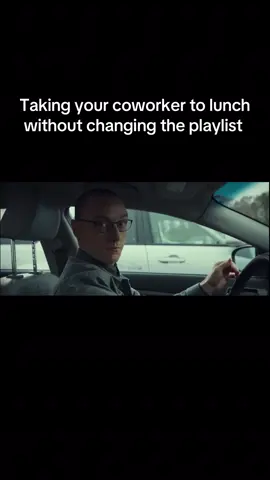 Taking your coworker to lunch without changing the playlist lol please don’t tell hr #fyp #jokes #hr 