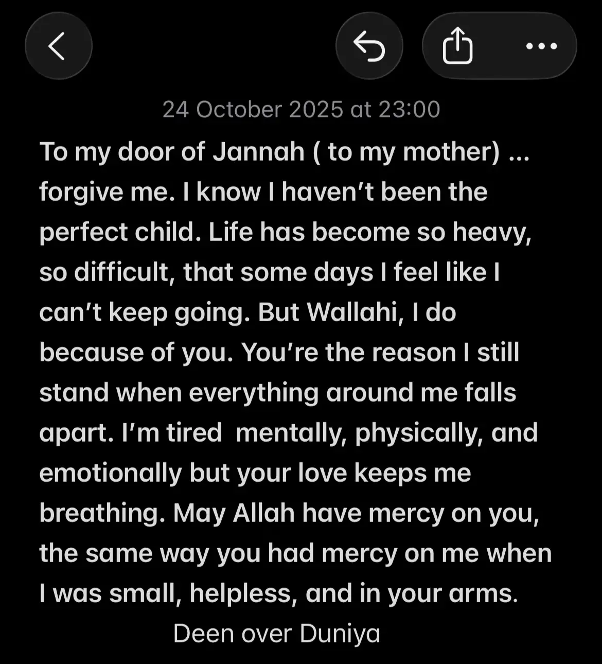 My dear jannah may Allah make it easy for us and grant us our hearts desires Ameen 😍🫶🏼 #deenoverdunya #islamic_videos #ummi #mother 