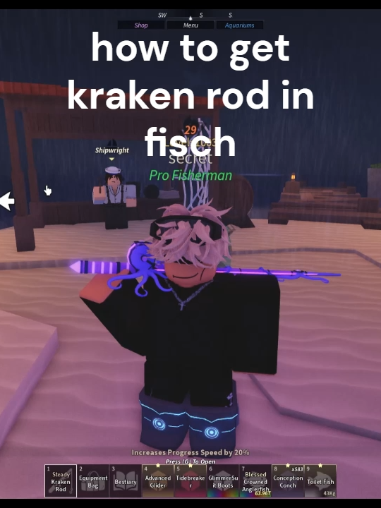 how to get kraken rod in fisch:D#get #kraken#rod #fisch